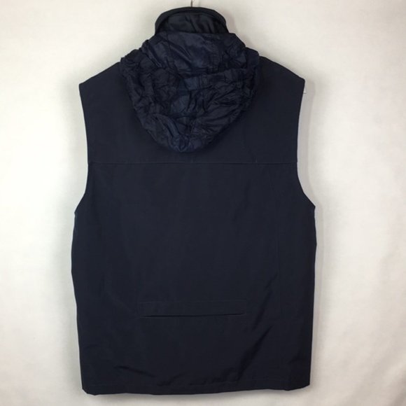 MENS Bonobos Hooded Wescoe Vest Jacket Navy S - Picture 10 of 16